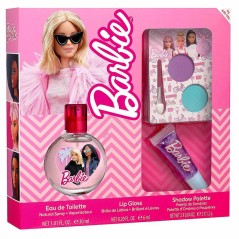 Barbie Gift Set (Eau de Toilette 30ml + Eyeshadow + Lip Gloss)