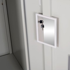 ΦΟΡΙΑΜΟΣ ΜΕΤΑΛΛΙΚΟΣ ΜΕ 6 ΝΤΟΥΛΑΠΙΑ & ΚΛΕΙΔΑΡΙΑ HM5546.11 90Χ45Χ185Υ εκ.