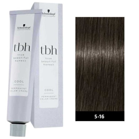 Schwarzkopf Professional True Beautiful Honest 60ml Cool N°5-16 Καστανό Ανοιχτό Σαντρέ Μαρόν