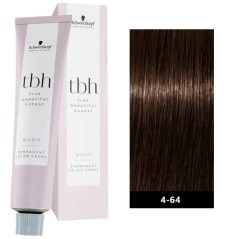 Schwarzkopf Professional True Beautiful Honest 60ml Warm N°4-64 Καστανό Μεσαίο Μαρόν Μπεζ