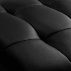 Πολυθρόνα Περιποίησης Βλεφαρίδων Sillon Alba Μαύρη με Χρυσή Βάση