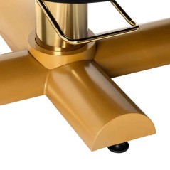 Πολυθρόνα Περιποίησης Βλεφαρίδων Sillon Corona Μαύρο Βελούδο με Χρυσή Βάση