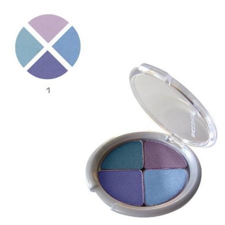 DUO+DUO Eye shadow with transparent packaging