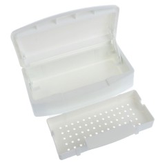 Πλαστικό δοχείο για την αποστείρωση εργαλείων.