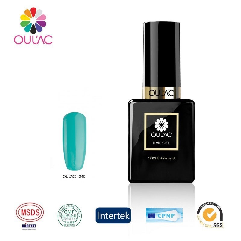 Ημιμόνιμο βερνίκι Oulac Βασικά Χρώματα 10ml. Ημιμόνιμο βερνίκι Oulac Βασικά Χρώματα 10ml.