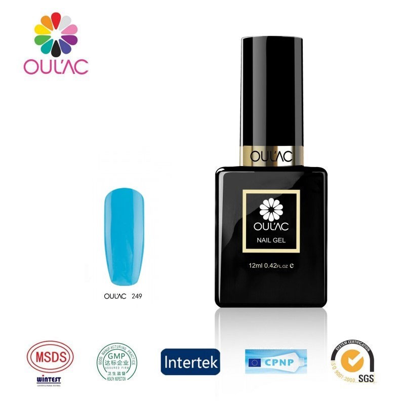 Ημιμόνιμο βερνίκι Oulac Βασικά Χρώματα 10ml. Ημιμόνιμο βερνίκι Oulac Βασικά Χρώματα 10ml.