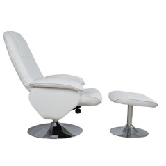 Πολυθρόνα πεντικιούρ και αισθητικής relax με Υποπόδιο.