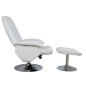 Πολυθρόνα πεντικιούρ και αισθητικής relax με Υποπόδιο.