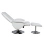 Πολυθρόνα πεντικιούρ και αισθητικής relax με Υποπόδιο.