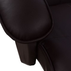 Πολυθρόνα πεντικιούρ και αισθητικής relax με Υποπόδιο.