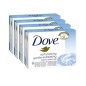 Dove Soft Peeling Gentle Exfoliating Σαπούνι Απολέπισης, Προσφορά 3 + 1 Δώρο 4x100gr.