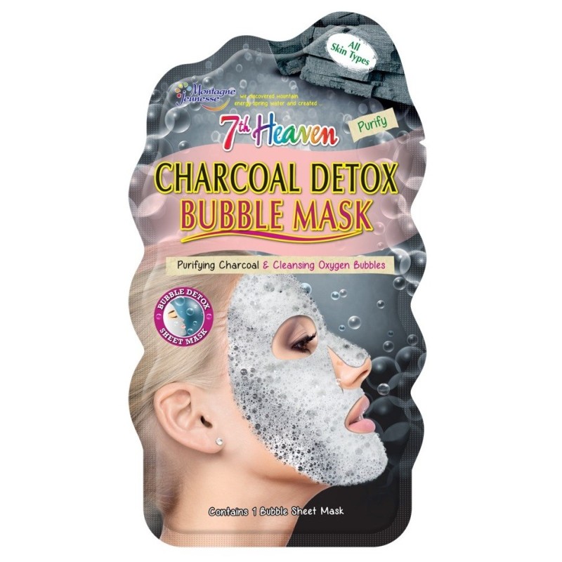 Montagne Jeunesse Charcoal Detox Bubble Mask.