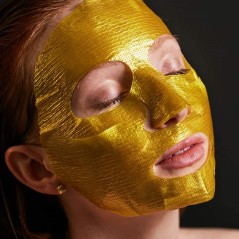 Montagne Jeunesse Gold 24K Firming Sheet Mask.