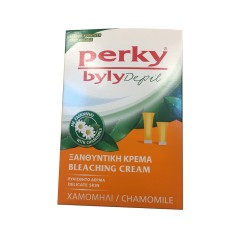 Κρέμα αποχρωστική με χαμομήλι.