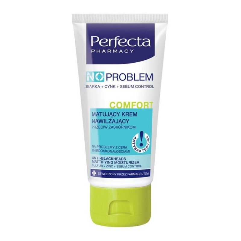 Perfecta NO Problem Mattifying Face Moisturiser 50ml. Perfecta NO Problem Mattifying Face Moisturiser 50ml.
