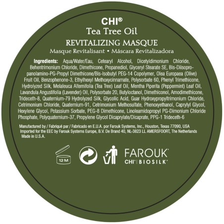 CHI Tea Tree Oil Masque 237ml.