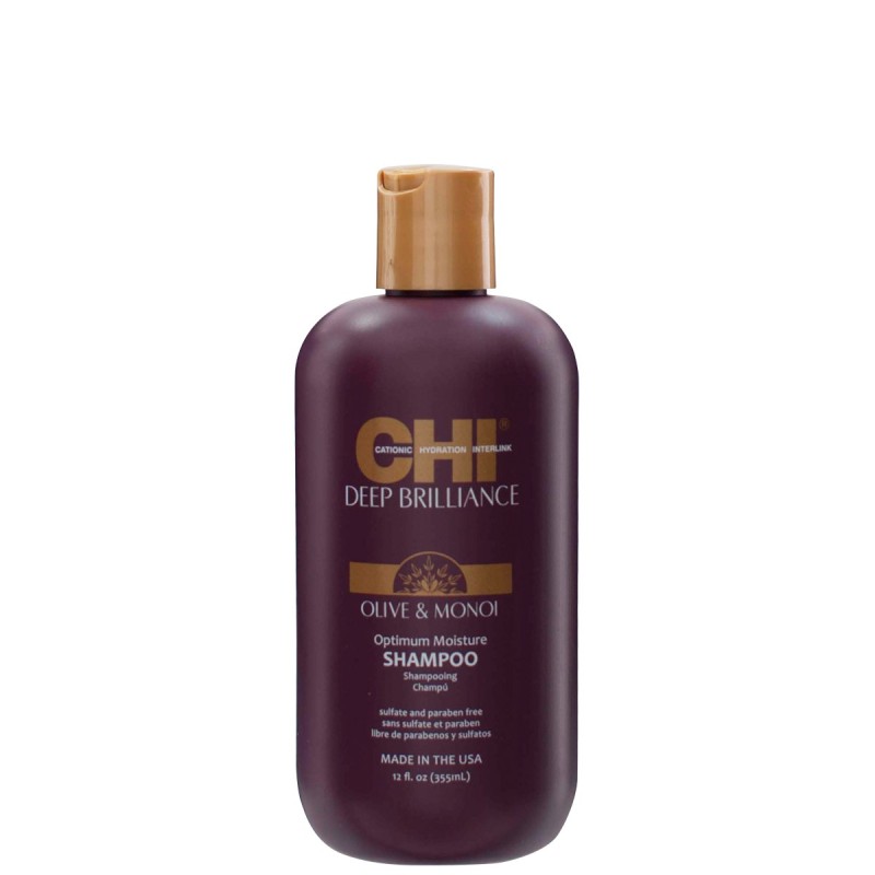 CHI Deep Brilliance Optimum Moisture Shampoo 355 ml.