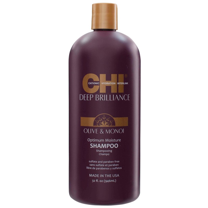 CHI Deep Brilliance Optimum Moisture Shampoo 946 ml. CHI Deep Brilliance Optimum Moisture Shampoo 946 ml.