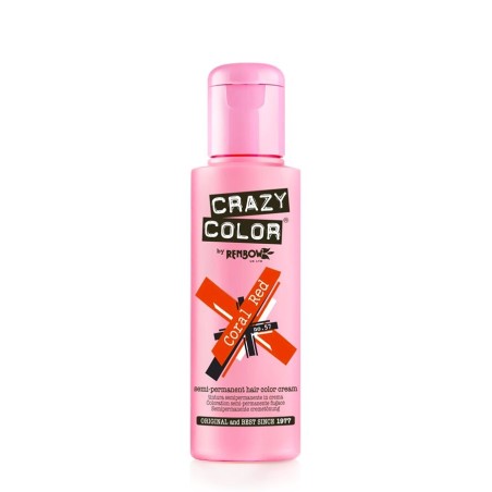 Crazy color Coral Red 100ml