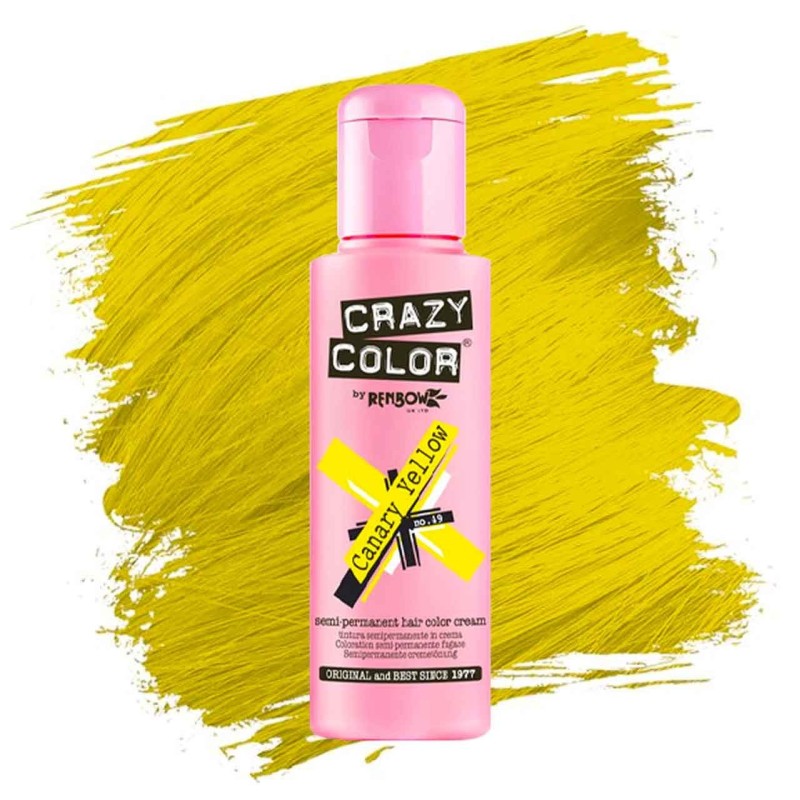 Crazy color Canary Yellow 100ml