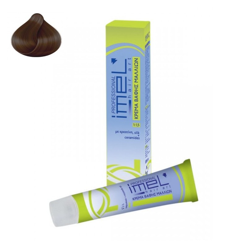 N° 7.1 Ξανθό Σταχτί Βαφή IMEL Professional 60ml