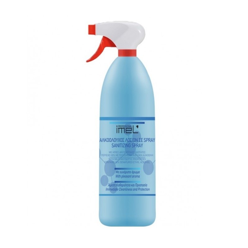 Αλκοολούχος Λοσιόν σε Spray για εργαλεία επιφάνειες και χέρια 1000ml.