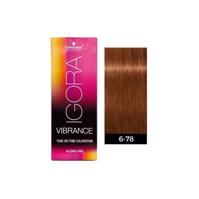 Schwarzkopf Igora Vibrance 60ml N° 6.78
