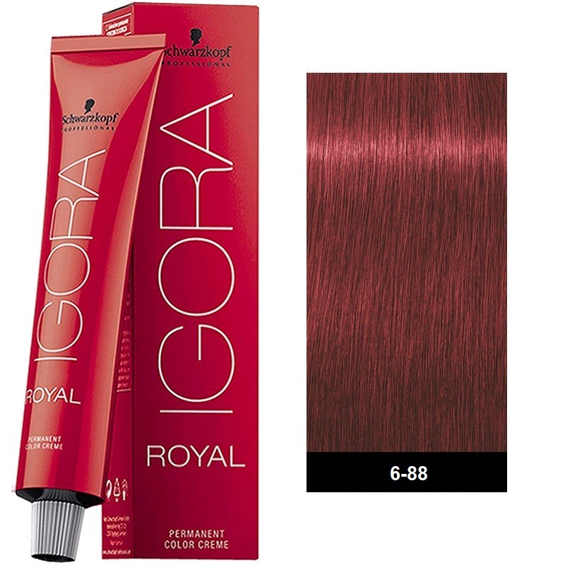 Igora Royal Reds 60ml N°6-88 Ξανθό Σκούρο Έντονο Κόκκινο