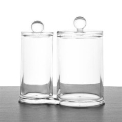 Διπλή θήκη αποθήκευσης για μπατονέτες.