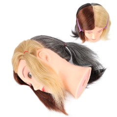 Εκπαιδευτικό κεφάλι κομμωτικής για μαθήματα βαφής