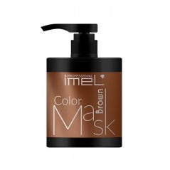 Μάσκα Μαλλιών με Χρώμα Brown 500ml