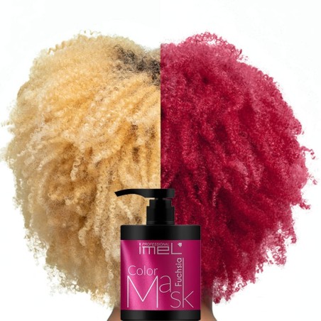 Μάσκα Μαλλιών με Χρώμα Fuchsia 500ml