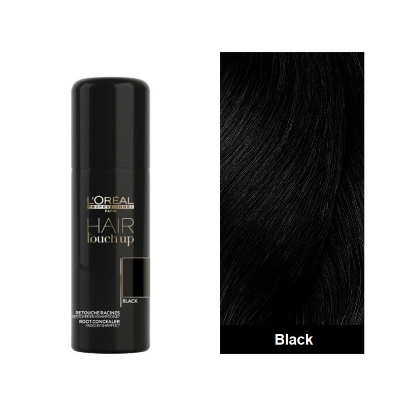 L'oreal Professionnel Hair Touch Up Spray Μαύρο 75ml