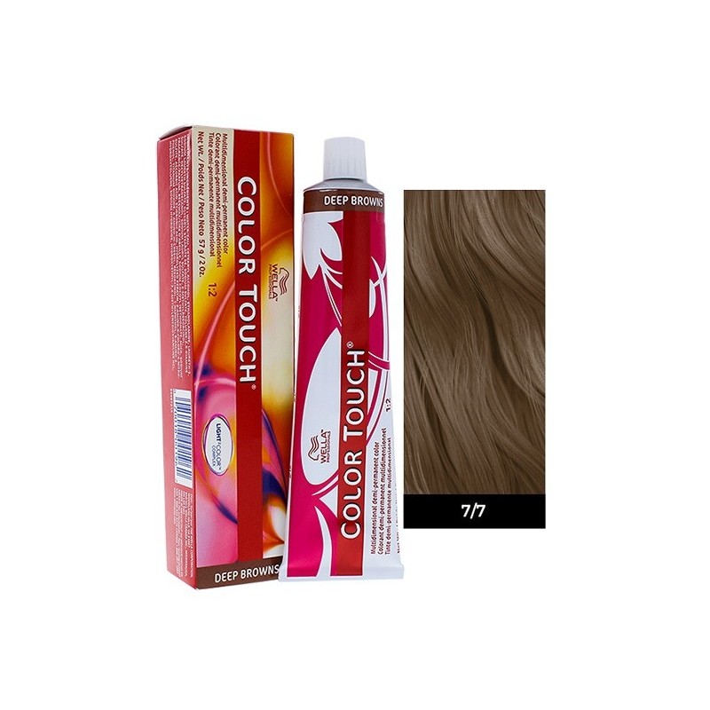 Wella Professionals Color Touch Deep Browns 60ml N°7/7 Ξανθό Kαφέ