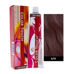 Wella Professionals Color Touch Deep Browns 60ml N°6/75 Ξανθό Σκούρο Καφέ Μαονί