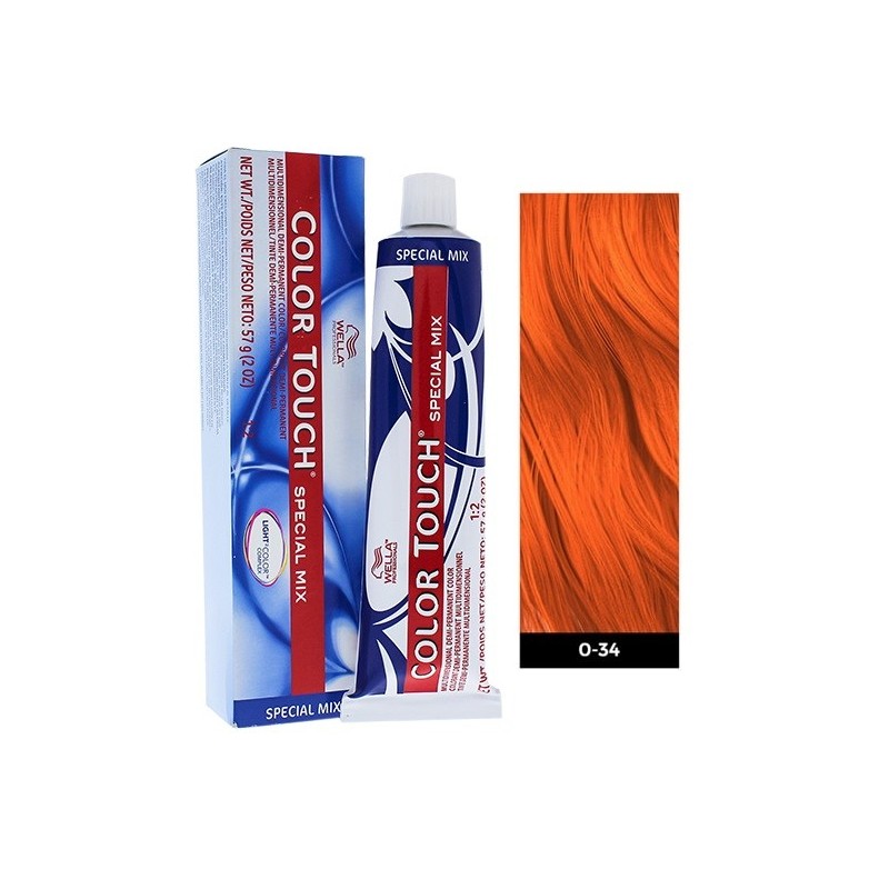 Wella Professionals Color Touch Special Mix 60ml N°0/34 Χρυσό Χάλκινο
