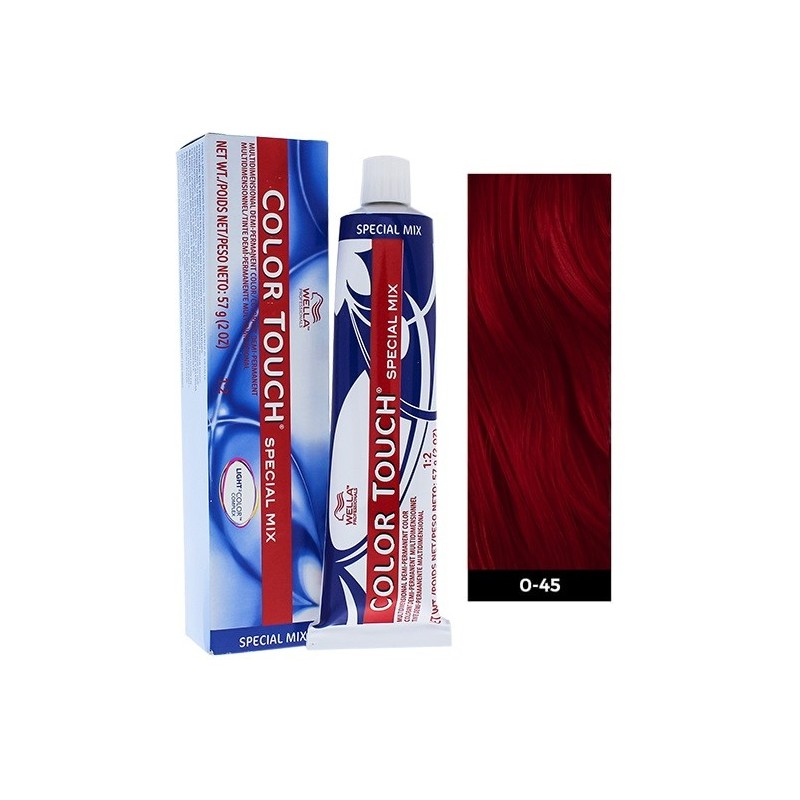Wella Professionals Color Touch Special Mix 60ml N°0/45 Κόκκινο Μαονί