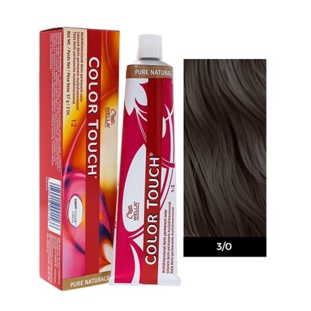 Wella Professionals Color Touch Pure Naturals 60ml N°3/0 Καστανό Σκούρο