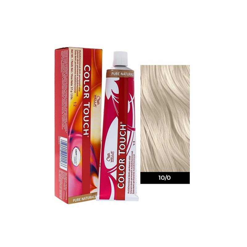 Wella Professionals Color Touch Pure Naturals 60ml N°10/0 Κατάξανθο