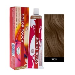 Wella Professionals Color Touch Pure Naturals 60ml N°7/03 Ξανθό Φυσικό Χρυσό