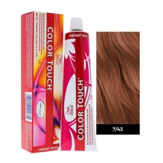 Wella Professionals Color Touch Vibrant Reds 60ml N°7/43 Ξανθό Κόκκινο Χρυσό