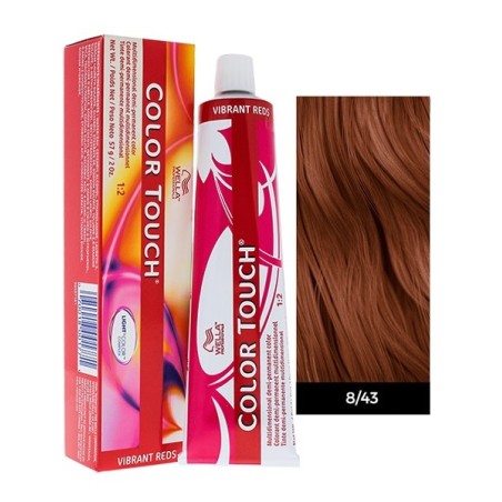 Wella Professionals Color Touch Vibrant Reds 60ml N°8/43 Κατάξανθο Βιολέ