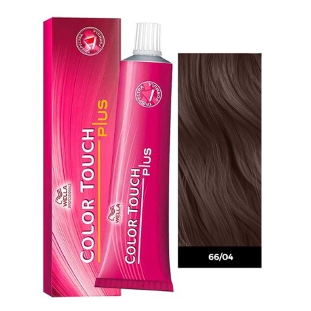 Wella Professionals Color Touch Plus 60ml N°66/04 Ξανθό Σκούρο Φυσικό Κόκκινο