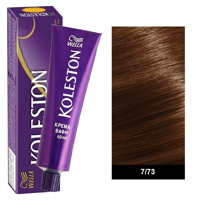 Wella Koleston 60ml N°7.73 Ξανθό Μελί Wella Koleston 60ml N°7.73 Ξανθό Μελί