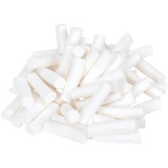 Διαχωριστικά Δακτύλων μιας χρήσης κυλινδρικά από Βαμβάκι 4 cm x 0,8 cm