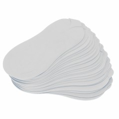 Σαγιονάρες πεντικιούρ και αισθητικής eva 12 ζεύγη λευκές