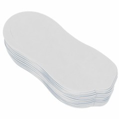 Σαγιονάρες πεντικιούρ και αισθητικής eva 12 ζεύγη λευκές