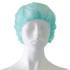 Σκουφάκι Non Woven με λάστιχο γύρω πράσινο