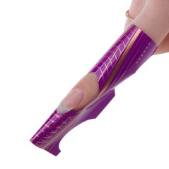 Διπλές φόρμες χτισίματος νυχιων για gel, acrylgel ή ακρυλικό 100τεμ.