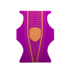 Διπλές φόρμες χτισίματος νυχιων για gel, acrylgel ή ακρυλικό 100τεμ.